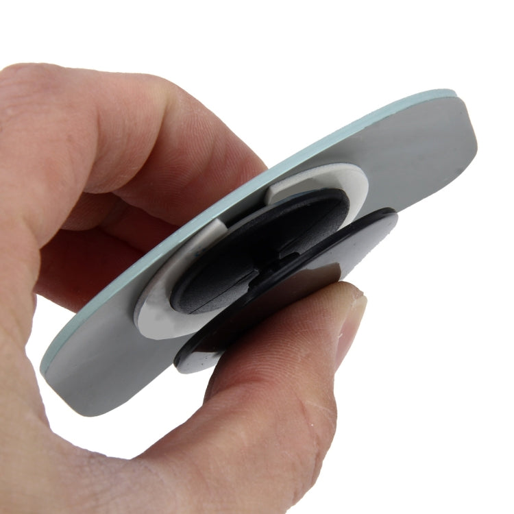 3R-055 2 PCS Car Truck Oval Blind Spot Rear View Wide Angle Mirror Blind Spot Mirror 360 Degree Adjustable Wide-angle Mirror, Size: 6.7*4.5cm