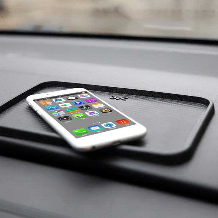 3R-2136 Auxiliary Multi-purpose Car Auto Soft Rubber Anti-slip Pad Mat Size: 20*12.5*1.0cm