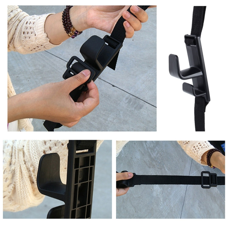 SHUNWEI SD-2512 Car Headrest Hook Universal Adjustable Car Back Seat Headrest Hanger Holder Hook for Bag Purse Cloth Grocery