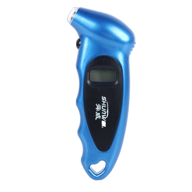 SHUNWEI SD-2802 Digital Tire Pressure Gauge 150 PSI 4 Settings for Car Truck Bicycle with Backlit LCD and Non-Slip Grip