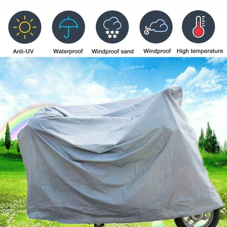 190T Polyester Taffeta All Season Waterproof Sun Motorcycle Mountain Bike Cover Dust & Anti-UV Outdoor Camouflage Bicycle Protector, Size: XL