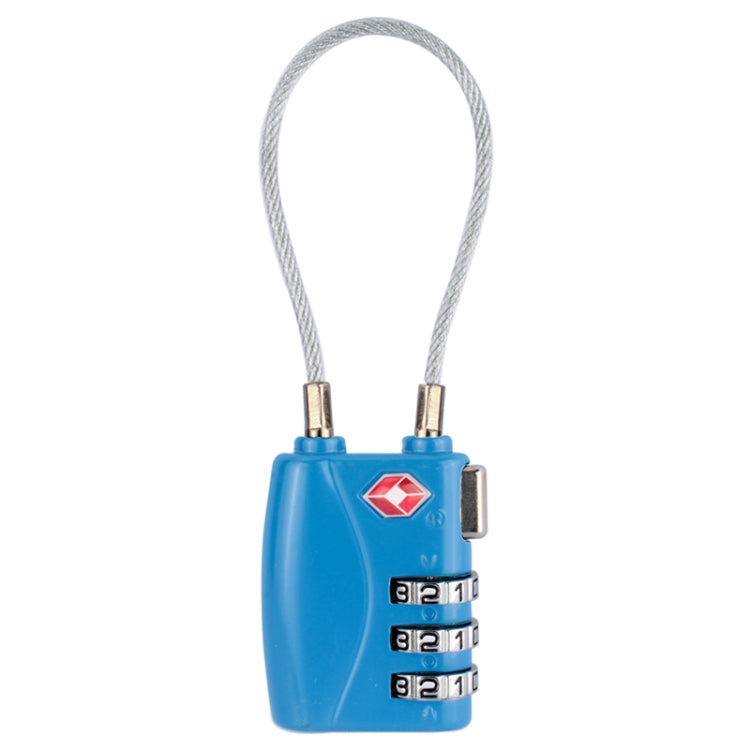 JASIT TSA719 Zinc Alloy 3-Digit Password TSA Lock Travel Luggage Padlock