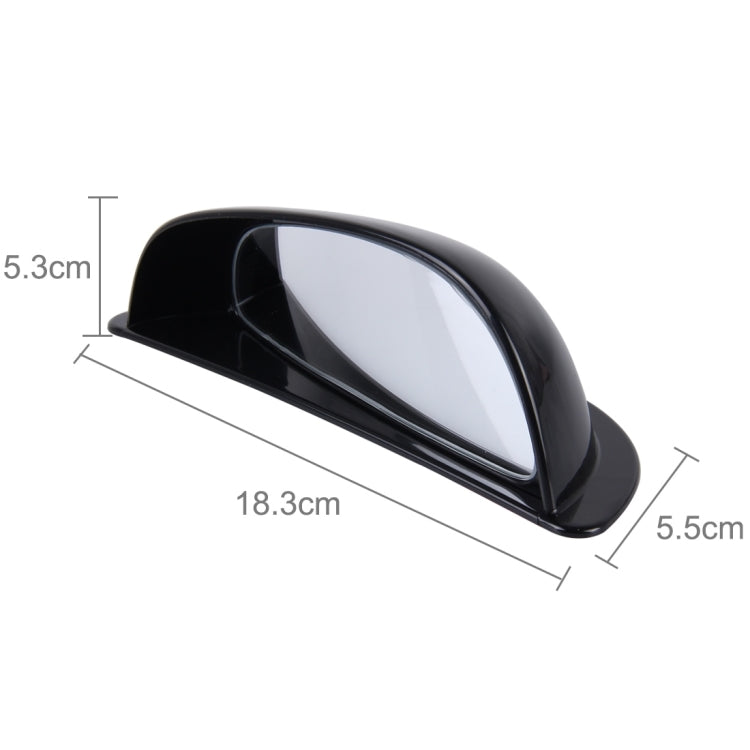 3R-090 Car Blind Spot Rear View Wide Angle Mirror, Right