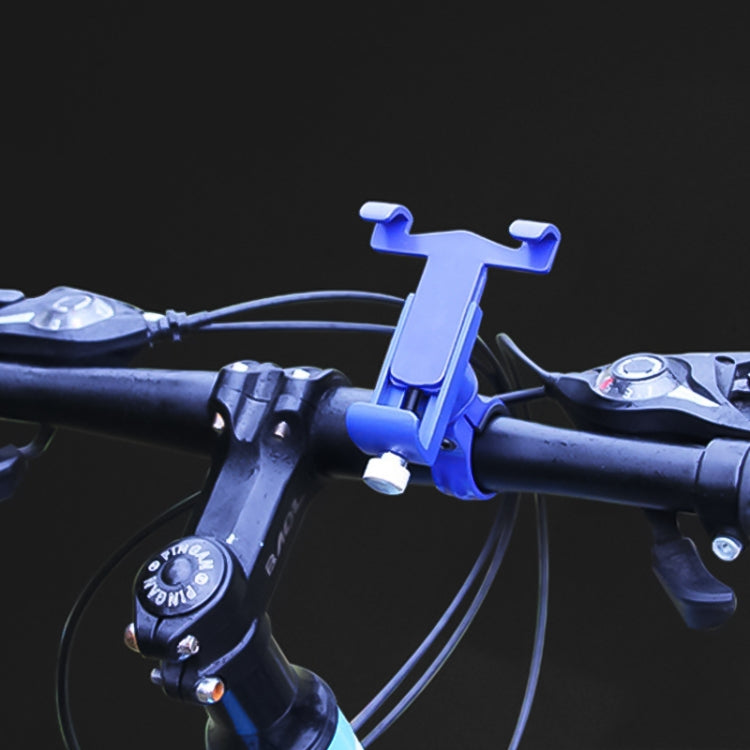 360 Degree Rotatable Aluminum Alloy Phone Bracket for Bicycle, Suitable for 50-100mm Device