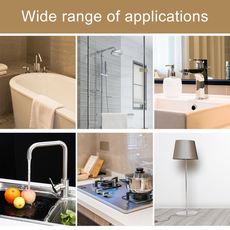 Acrylic Rubber Kitchen and Bathroom Waterproof Moisture-proof Tape Mildew Proof Stickers Size: 2cm x 10m, Thickness: 0.5mm