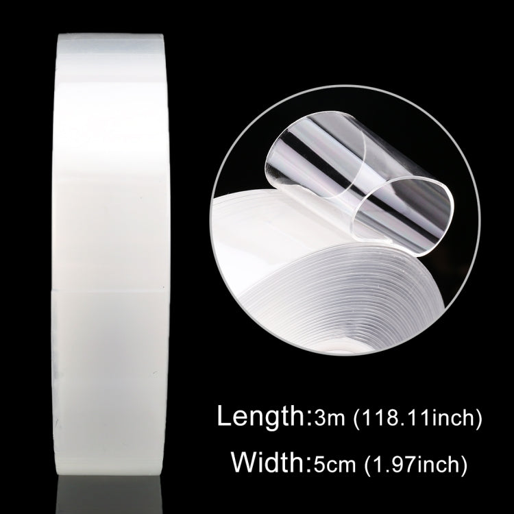 Acrylic Rubber Kitchen and Bathroom Waterproof Moisture-proof Tape Mildew Proof Stickers Size: 5cm x 3m, Thickness: 0.5mm