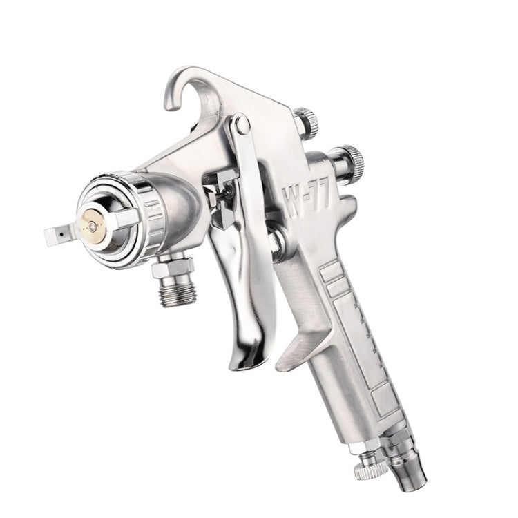 W-77 Paint Spray Gun Sprayer lower Pot Pneumatic Tool for Home Car, Hole diameter: 3mm