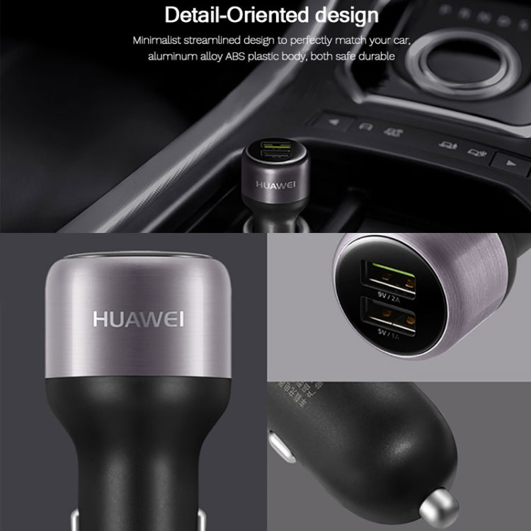 Original Huawei CP31 18W Max Dual USB Port Fast Charging Car Charger