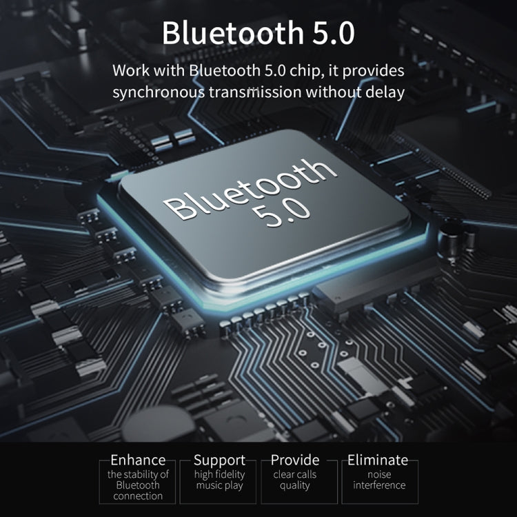 ROCK B301 Dual USB + PD Bluetooth 5.0 FM Transmitter & Car Charger, Support TF Card / U-disk