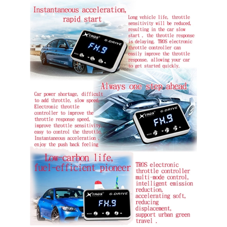 For Hyundai Santa FE 2010-2012 TROS TS-6Drive Potent Booster Electronic Throttle Controller
