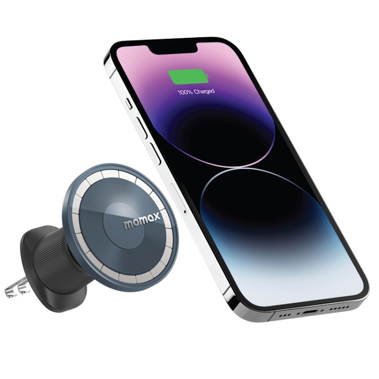 MOMAX MoVe Universal Transparent Magnetic Air Outlet Car Holder