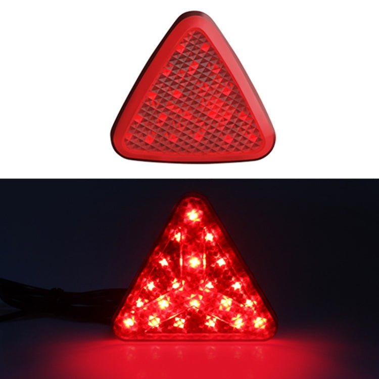 Bicycle / Mountain Bike X Style Triangle Pilot Light LED Tail Light