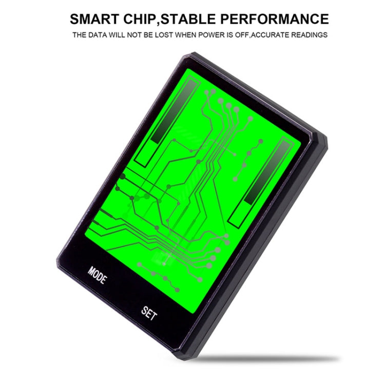 2.8 inch English Wireless Waterproof Cycle Computer LCD Odometer Speedometer with Extension Holder