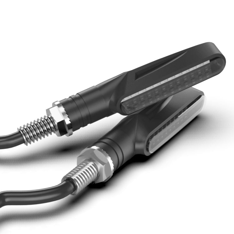 2 PCS D12V / 1W Motorcycle LED Waterproof Side Lights Turn Signal Light