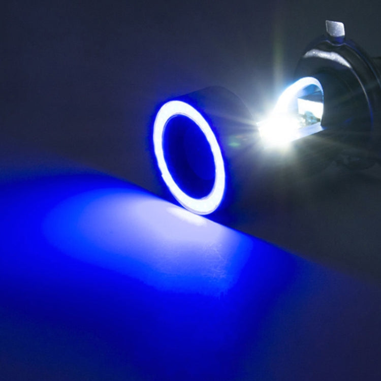 BA20D DC12-80V / 20W / 6000K / 2000LM Motorcycle Headlight with Angel Eyes