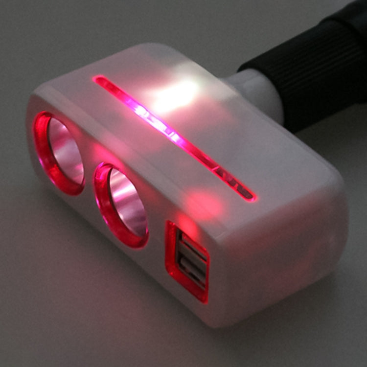 SHUNWEI SD-1918 80W 3.1A Car 2 in 1 Dual USB Charger