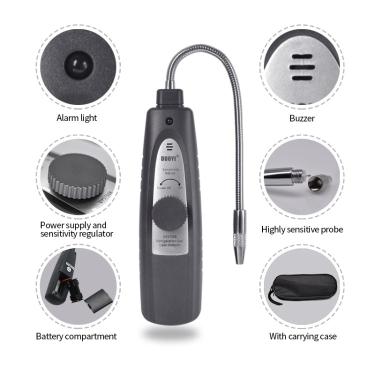 DUOYI DY5750B Car Air Conditioner Leak Detector