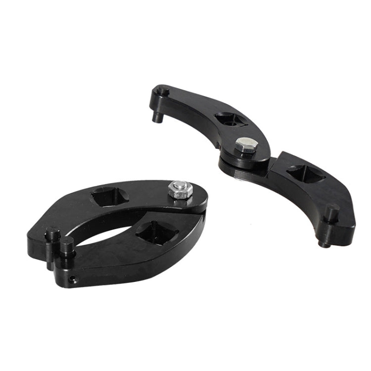 1 Pair Motorcycle Universal Adjustable Gland Nut Wrench Set for Hydraulic Cylinder 1266 +7463