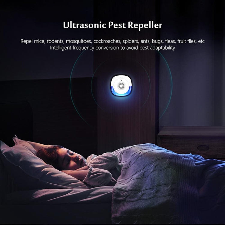 Ultrasonic Outdoor Animal Repellent, UK Plug