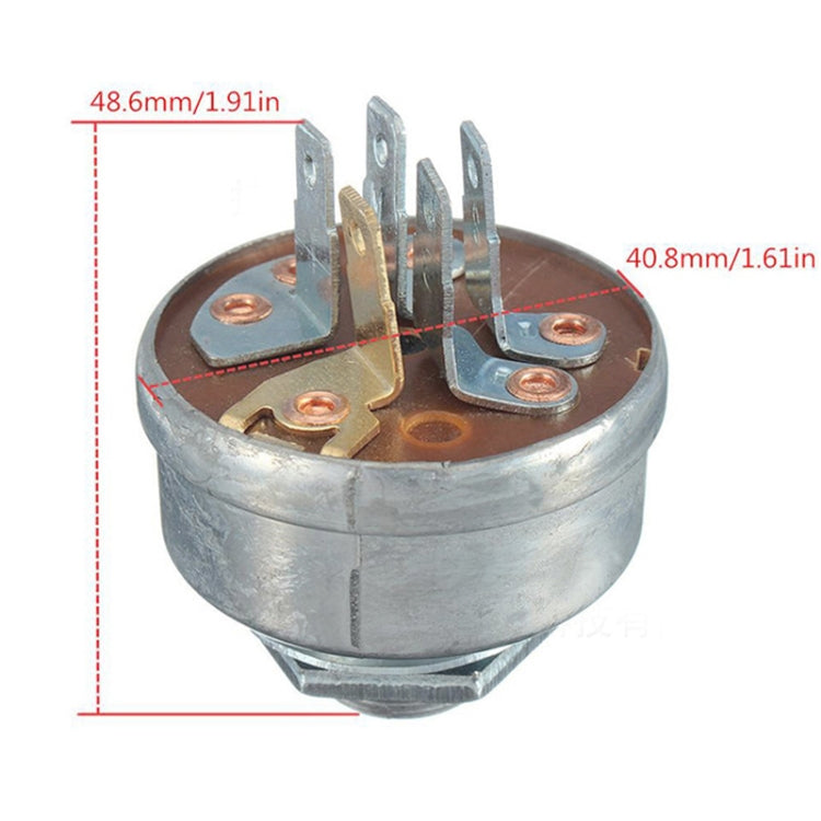 Lawn Mower 5 Terminal Ignition Starter Switch with Keys 725-0267 725-0267A 925-0267 925-0267A