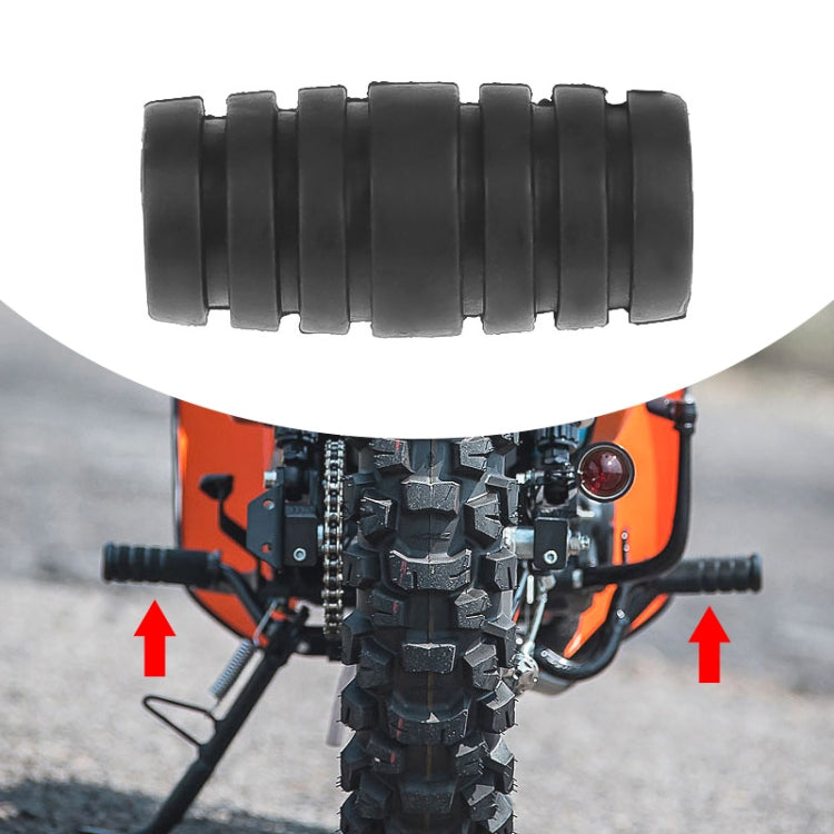 5cm Motorcycle Non-slip Gear Shift Shifter Lever Foot Pad Pedal Rubber Cover for Honda
