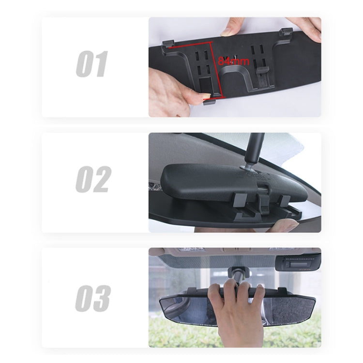 SHUNWEI SD-2415 Car Anti-glare Rear-view Mirror, Size: 299 x 90mm