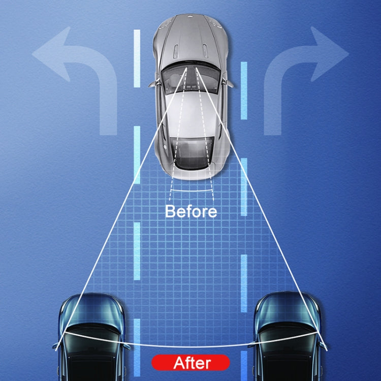 SHUNWEI SD-2414 Car Anti-glare Rear-view Mirror, Size: 244 x 90mm