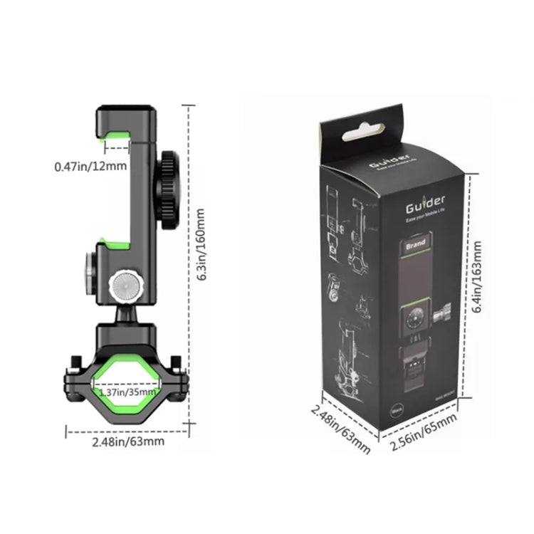 Bicycle / Motorcycle Anti-theft Anti-take Off Mobile Phone Holder without Light