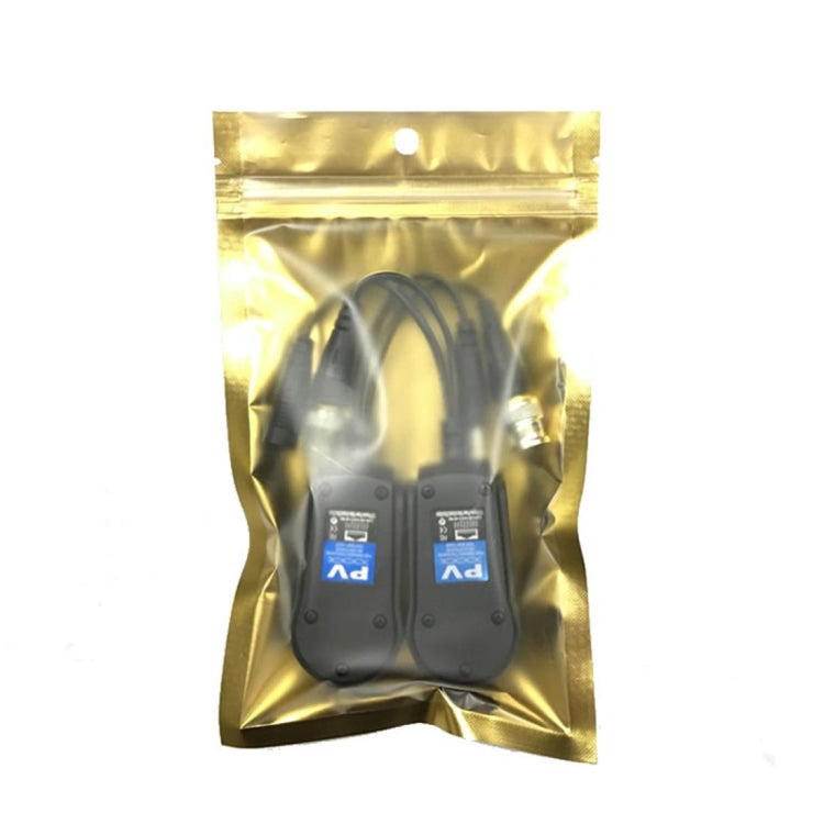 2 PCS Anpwoo 230PV Spliceable 2 in 1 Power + Video Balun HD-CVI/AHD/TVI Passive Twisted Transceiver