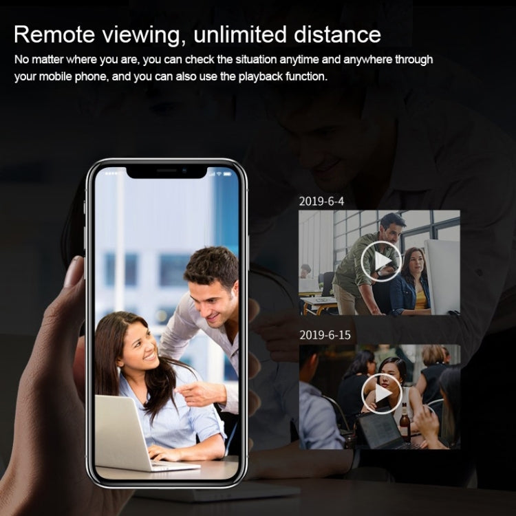 R89 Full HD 1080P WiFi Mini DV Recorder Camera, Support Monitor Detection & Night Vision & Loop Recording & TF Card