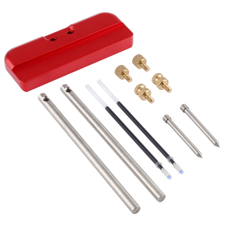 Aluminum Alloy Woodworking Level Line Tool Marking Ruler