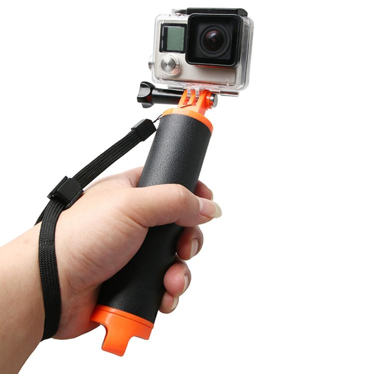 Floating Handle Grip with Tripod Holder & Adjustable Anti-lost Strap for GoPro, Insta360, DJI and Other Action Cameras