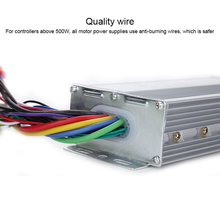 48V 500W 12-tube Brushless Intelligent Dual-mode Two-wheel Three-wheel Electric Vehicle Controller
