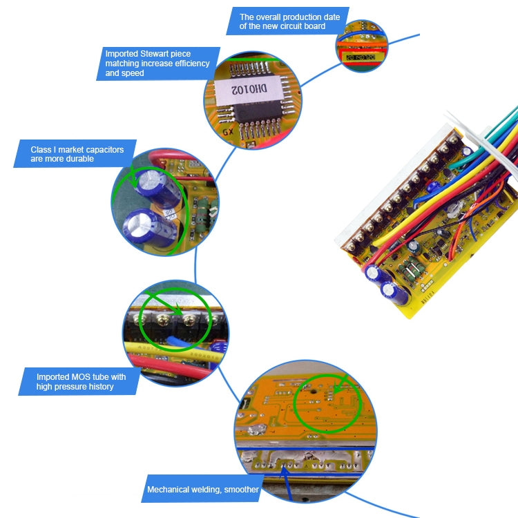48V 500W 12-tube Brushless Intelligent Dual-mode Two-wheel Three-wheel Electric Vehicle Controller
