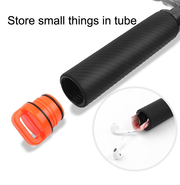 Shutter Trigger + Dome Port Lens Transparent Cover + Floating Hand Grip Diving Buoyancy Stick with Adjustable Anti-lost Strap & Screw & Wrench for GoPro HERO7 /6 /5