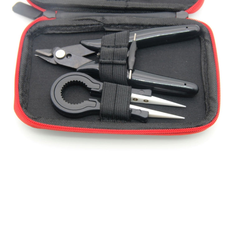 9 in 1 DIY Multi-functional Heating Wire Atomizing Wire Rod Ceramic Tweezers Electronic Cigarette Kit