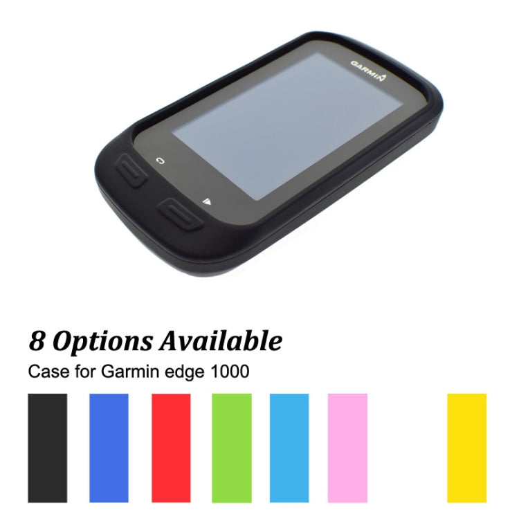 Bicycle Code Table Shockproof Silicone Colorful Protective Case for Garmin Edge 1000, Host not Included