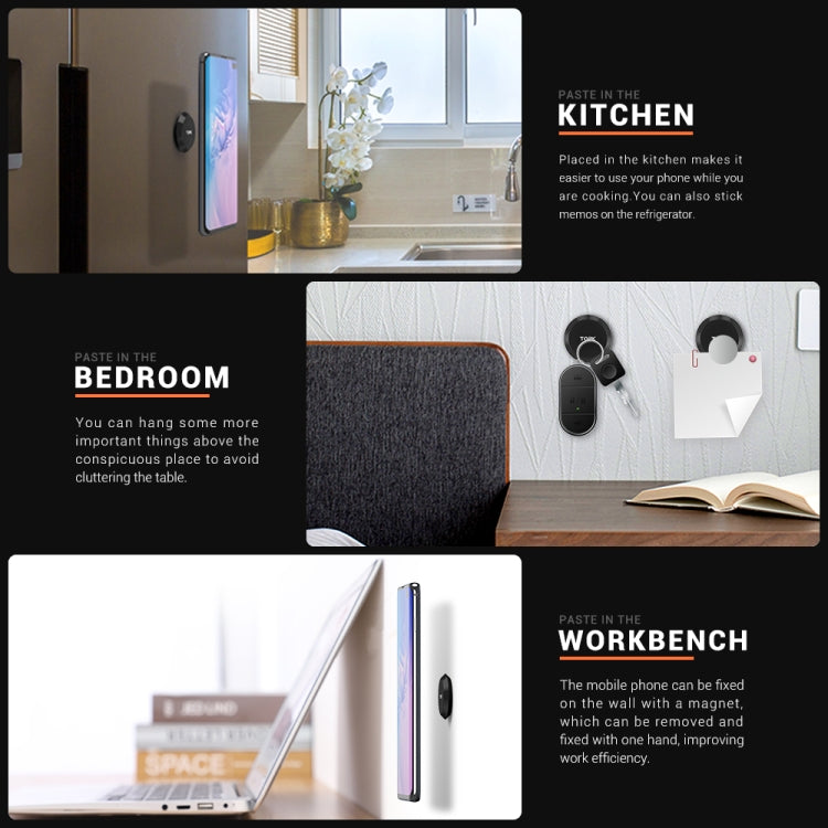 TOPK D21 Car Mobile Phone Holder Magnetic Universal In-car Phone Holder Stand