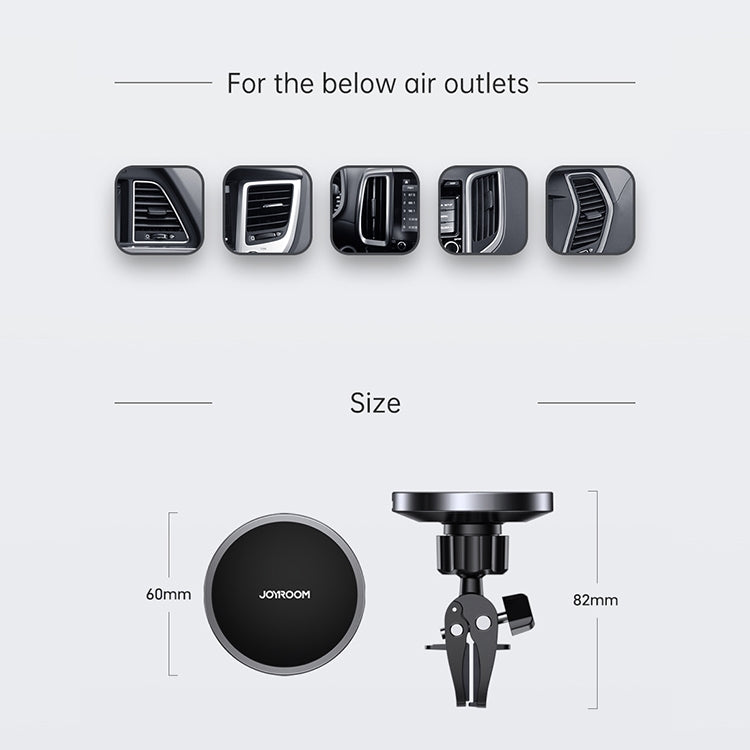 JOYROOM JR-ZS240 15W Max Car Magnetic Wireless Charge Holder