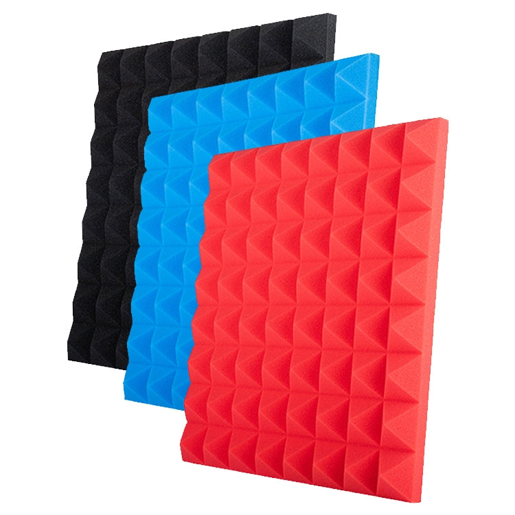 50x50x5cm Pyramid Style Recording Studio Drum Video Room Sound Insulation Board Silencer Cotton