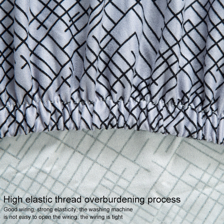 Elastic All-inclusive Single Semicircle Printed Sofa Cover