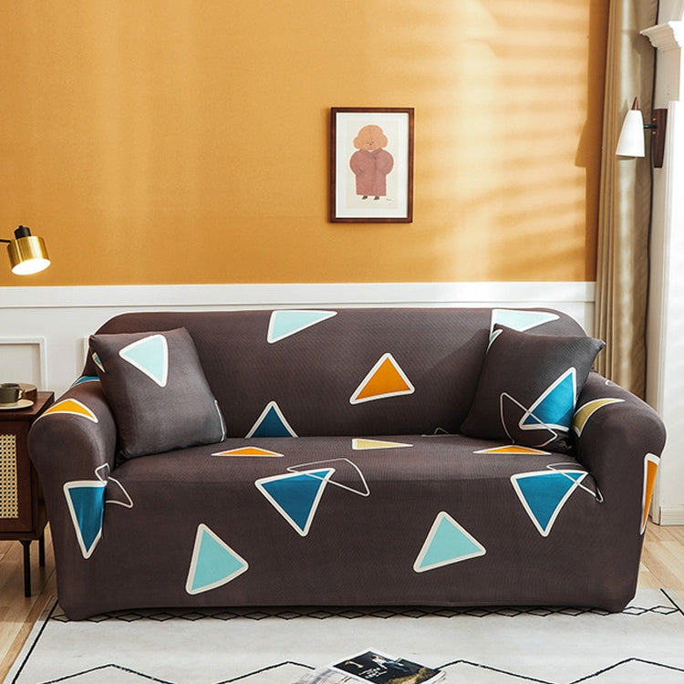 Double Seat Full Coverage Elastic Non-slip Sofa Cover