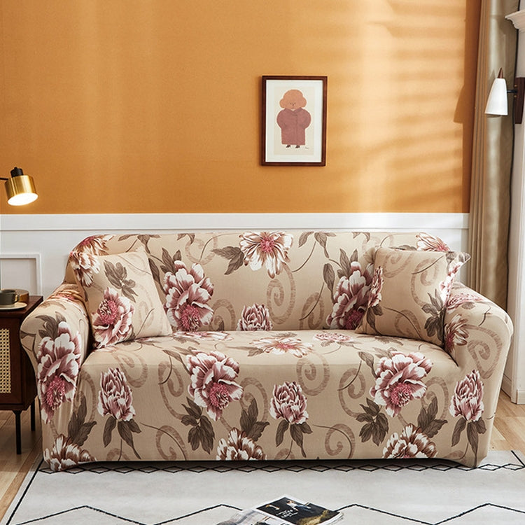 Double Seat Full Coverage Elastic Non-slip Sofa Cover