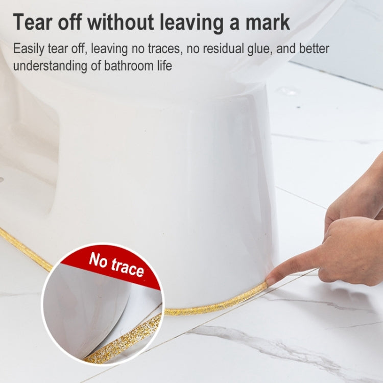 Kitchen Anti-mildew Waterproof Beauty Stitching Stickers Sink Seal Edge Line, Random Color Delivery
