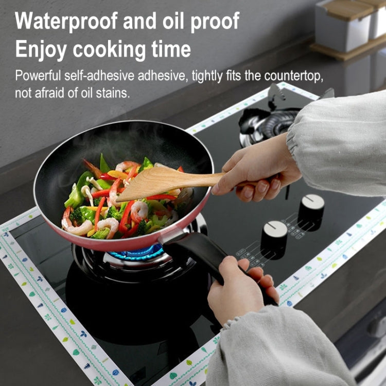 Kitchen Beauty Stitching Stickers Waterproof Mildew Proof Moisture Proof High Temperature Sticker