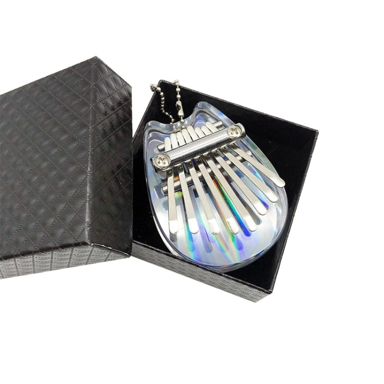 Mini Dazzle Acrylic 8 Tone Thumb Piano Kalimba Musical Instruments