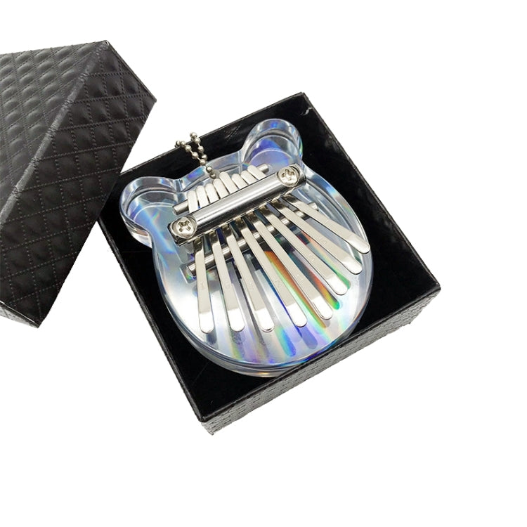 Mini Dazzle Acrylic 8 Tone Thumb Piano Kalimba Musical Instruments