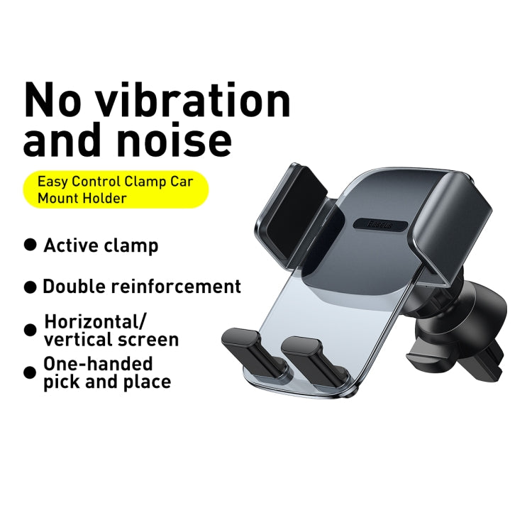 Baseus SUYK000101 Easy to Control Clamping Car Phone Holder Outlet Version