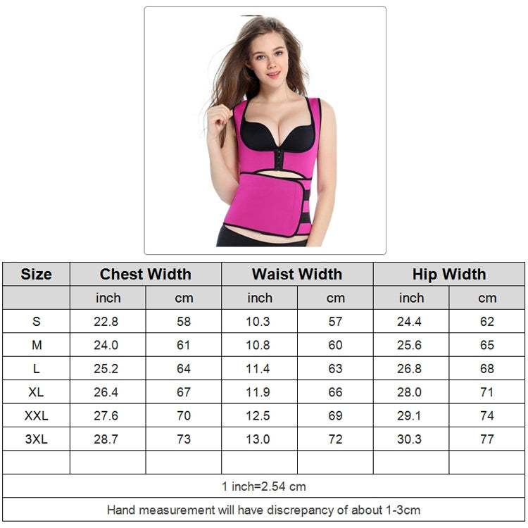 Breasted Shapers Corset Sweat-wicking Waistband Body Shaping Vest