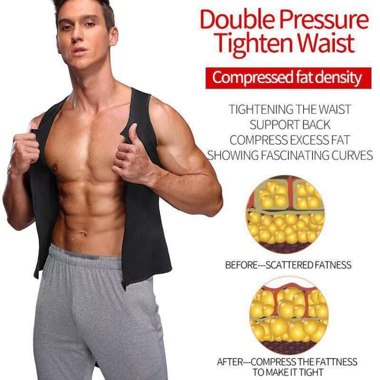 Neoprene Men Sport Body Shapers Vest Waist Body Shaping Corset